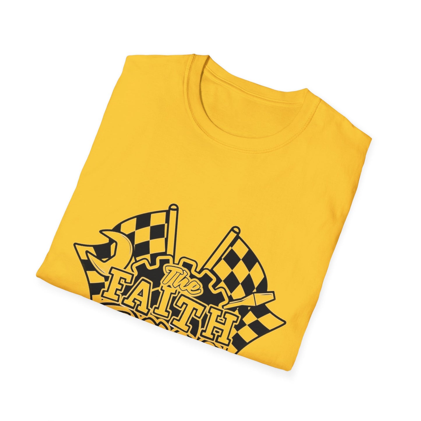 Faith Race Adult T-shirts