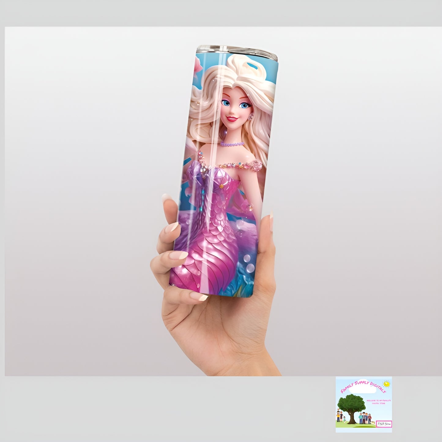 Barbie Characters 3D Tumbler Designs 30+ PNG digital download