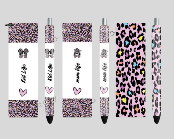 Mom Life Pen Wrap Bundle Design