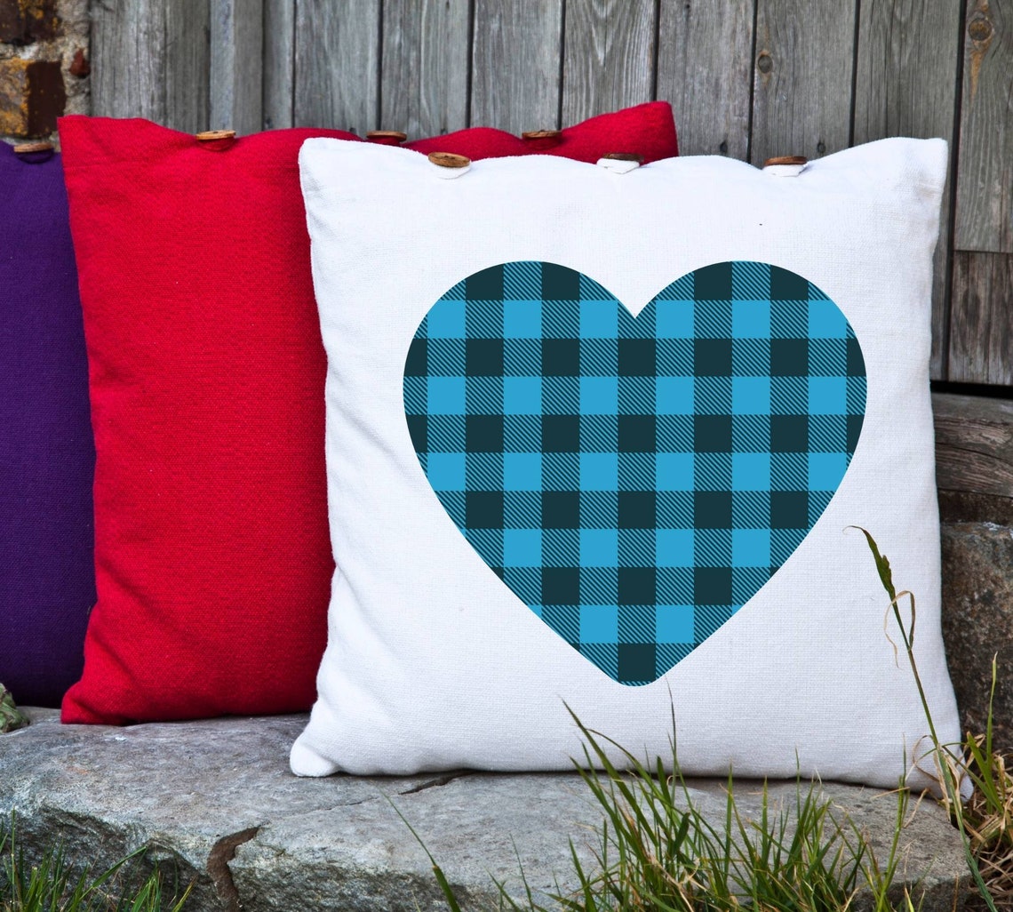 Plaid & Animal Print Love Heart Clipart, Leopard Print Hearts | 21 PNG Files
