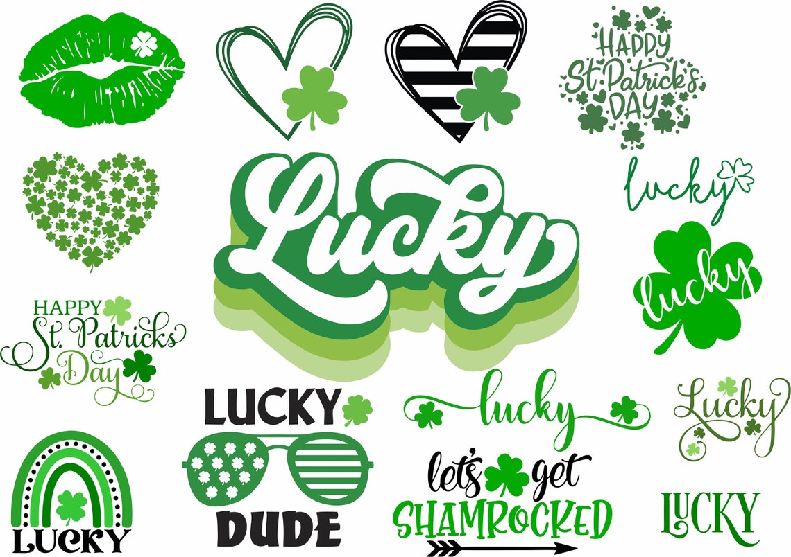 St. Patrick Day Digital File Download SVG, PNG 150+