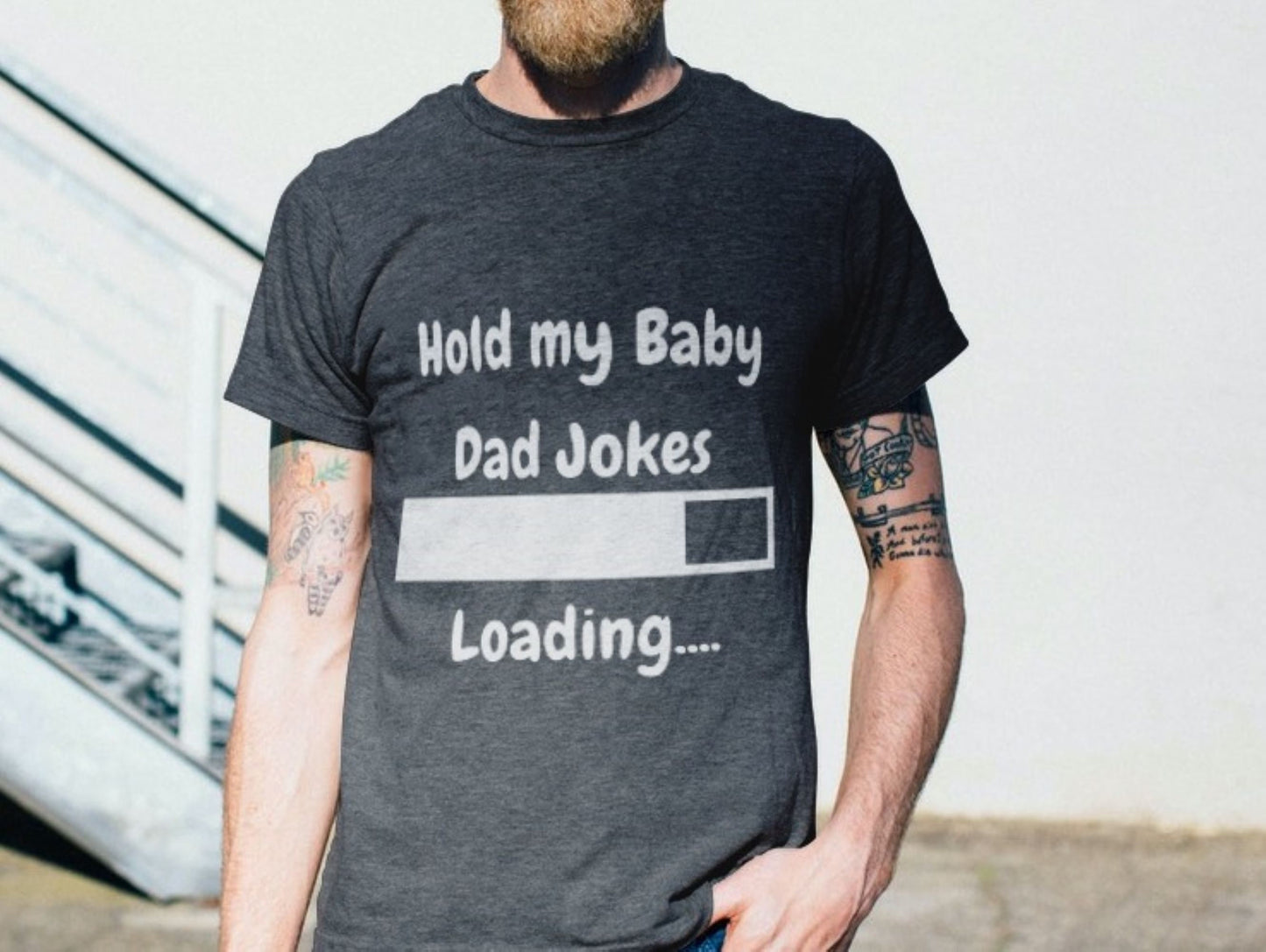 SVG bundle Dad Jokes - "Dad Joke Loading" Hold my Baby SVG