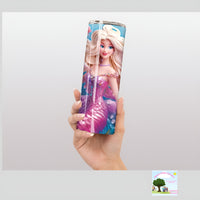 Barbie Characters 3D Tumbler Designs 30+ PNG digital download