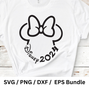 Minnie Disney 2024 SVG Bundle