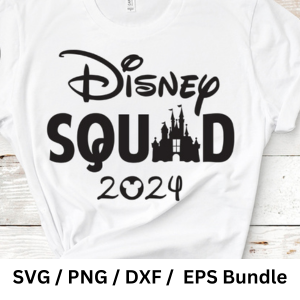 Squad Trip Disney 2024 SVG Bundle