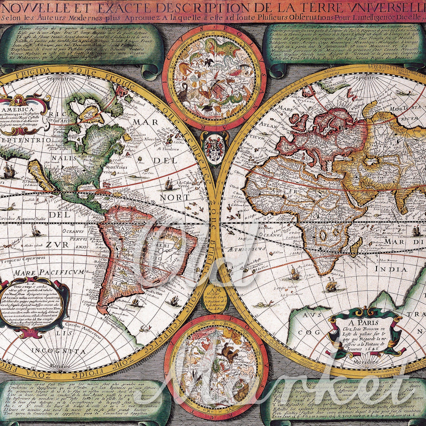 Old Maps Digital Paper