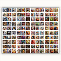Disney Characters 3D Tumbler Designs 120+ PNG digital download