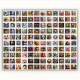 Disney Characters 3D Tumbler Designs 120+ PNG digital download