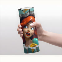 Disney Characters 3D Tumbler Designs 120+ PNG digital download