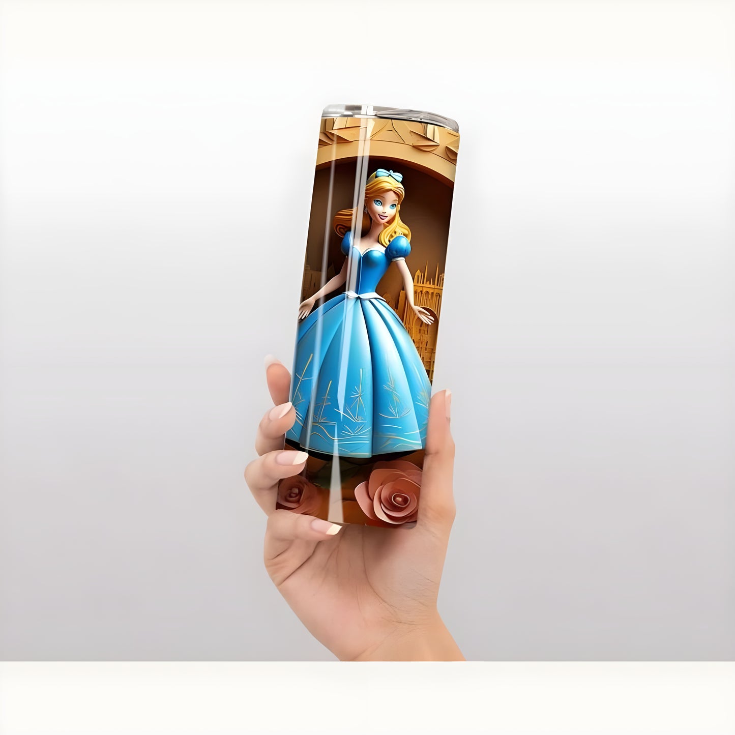 Disney Characters 3D Tumbler Designs 120+ PNG digital download