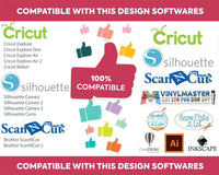 Mega SVG Bundle | SVG Cut Files | Family Supply Digitals