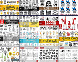 Mega SVG Bundle | SVG Cut Files | Family Supply Digitals