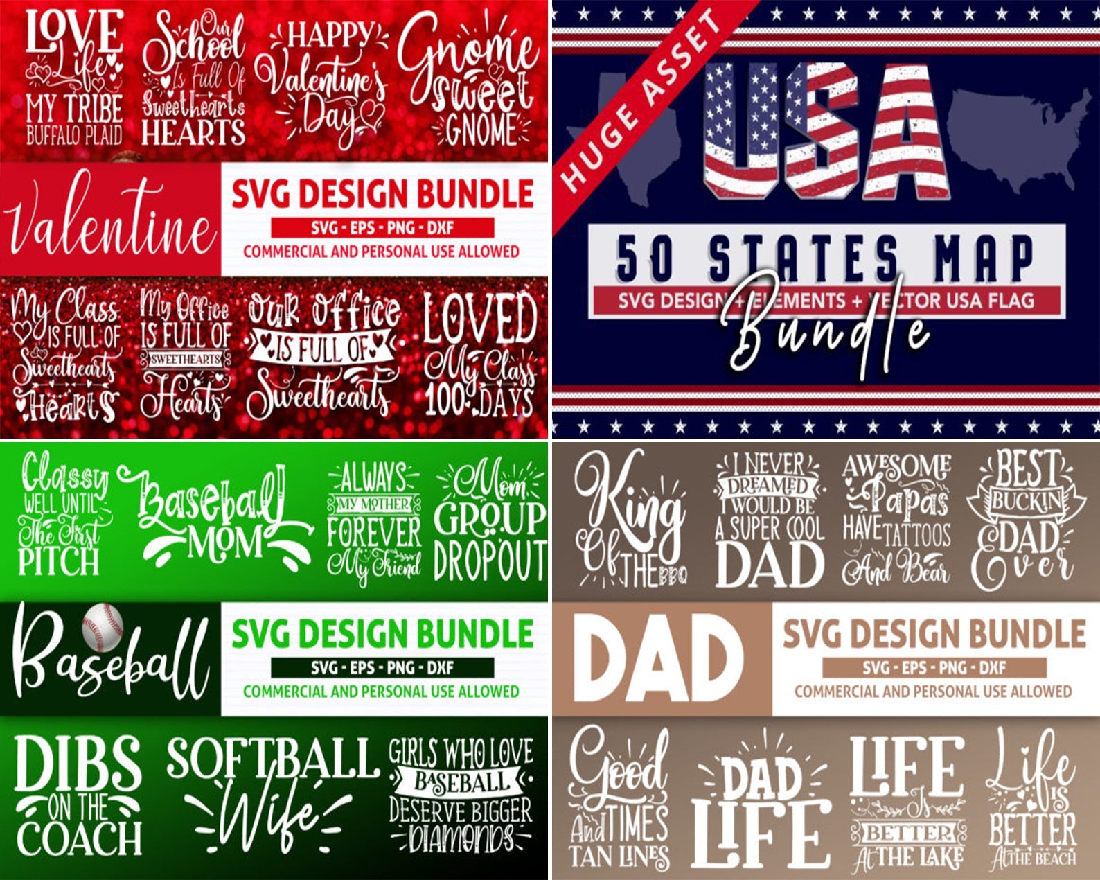 Mega SVG Bundle | SVG Cut Files | Family Supply Digitals