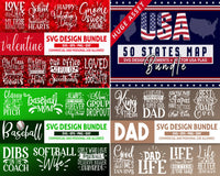 Mega SVG Bundle | SVG Cut Files | Family Supply Digitals