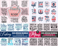 Mega SVG Bundle | SVG Cut Files | Family Supply Digitals