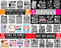 Mega SVG Bundle | SVG Cut Files | Family Supply Digitals