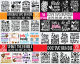 Mega SVG Bundle | SVG Cut Files | Family Supply Digitals