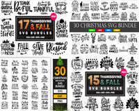 Mega SVG Bundle | SVG Cut Files | Family Supply Digitals