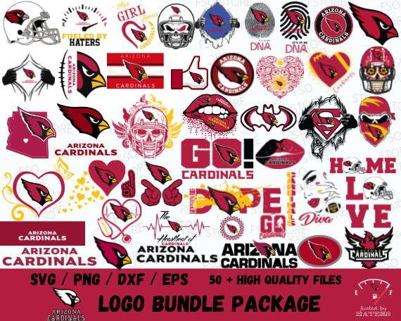 Arizona Cardinals SVG | Cardinals Bundle SVG | Family Supply Digitals