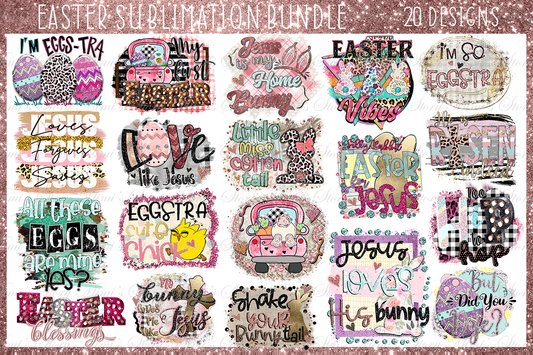 Easter Sublimation Bundle | Family Supply Digitals