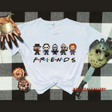 Halloween Horror Movie Killers, Scary Friends Png, Friends Halloween Png, Halloween Png, Funny, Horror Squad Png, PNG Dowload Digital Cricut