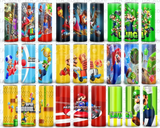 Super Mario Bros 40 Straight and Tapered Tumbler Designs Bundle