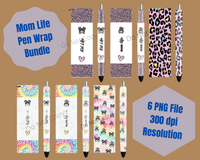 Mom Life Pen Wrap Bundle Design