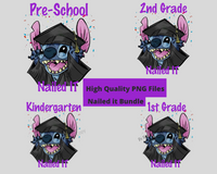 Stitch Nailed IT Bundle PNG package