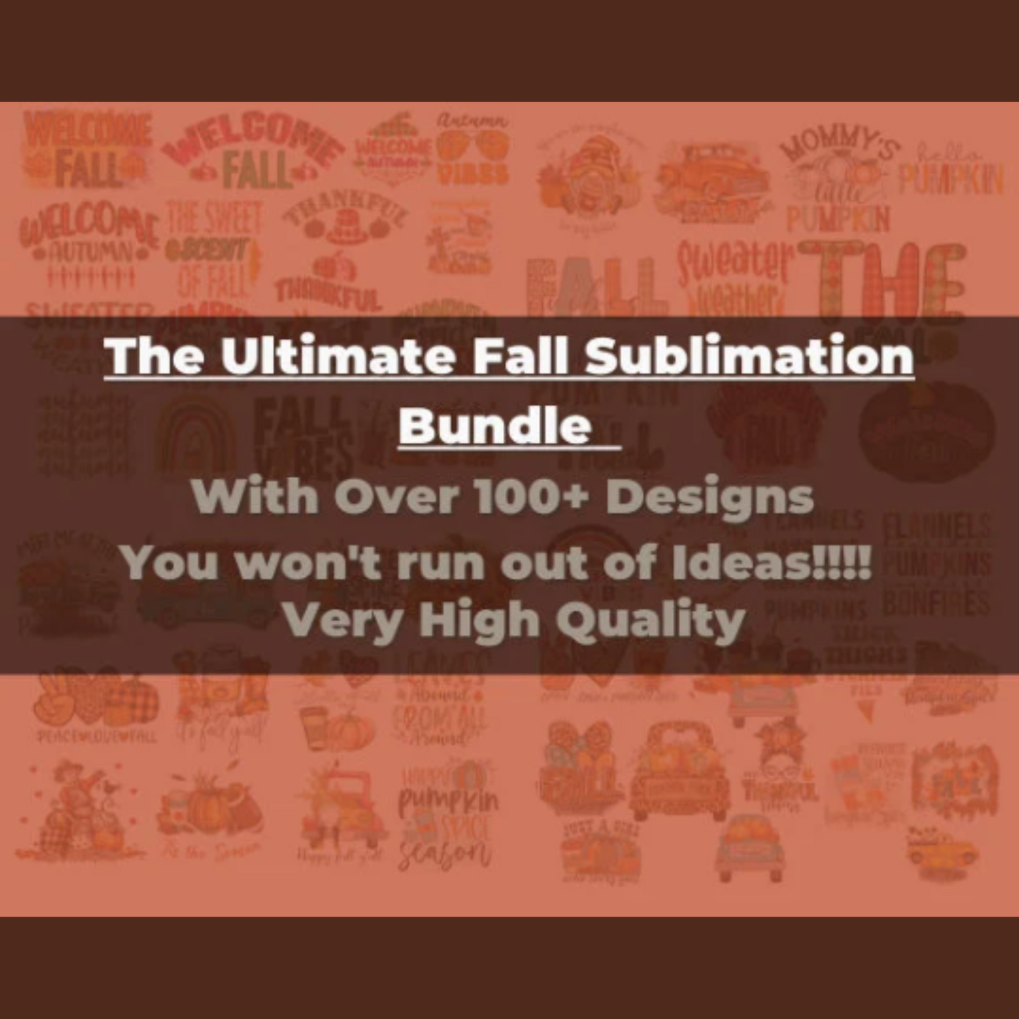 Ultimate Autumn Fall Sublimation Bundle 100+ Designs - Autumn Fall PNG Sublimation retro fall retro autumn, Pumkin spice junkie, fall leaves