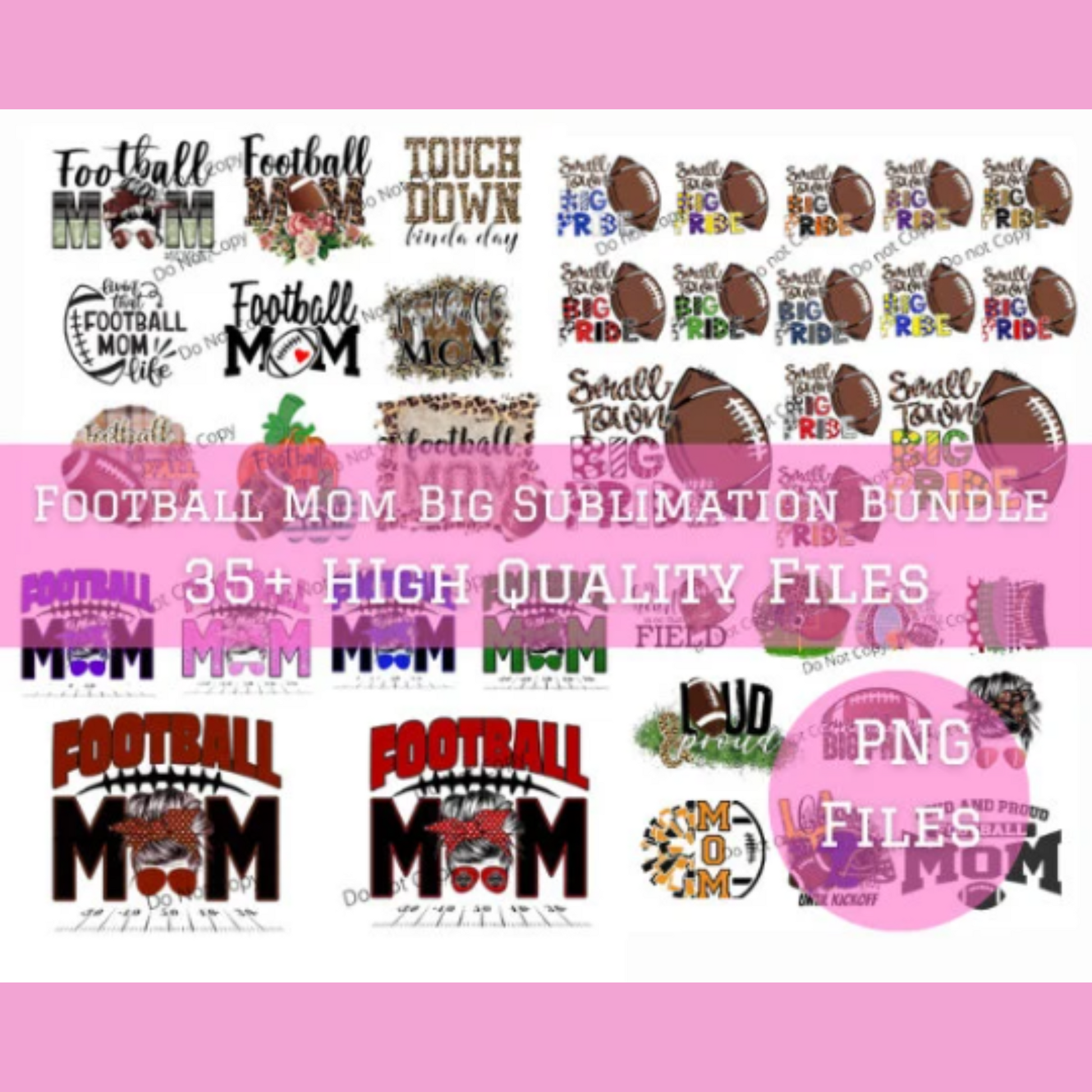 Football Mom png Bundle, Football png, Sports png, Messy bun png, Mom png, Momlife png, Mothers day png, Ball mom PNG, PNG files for cricut