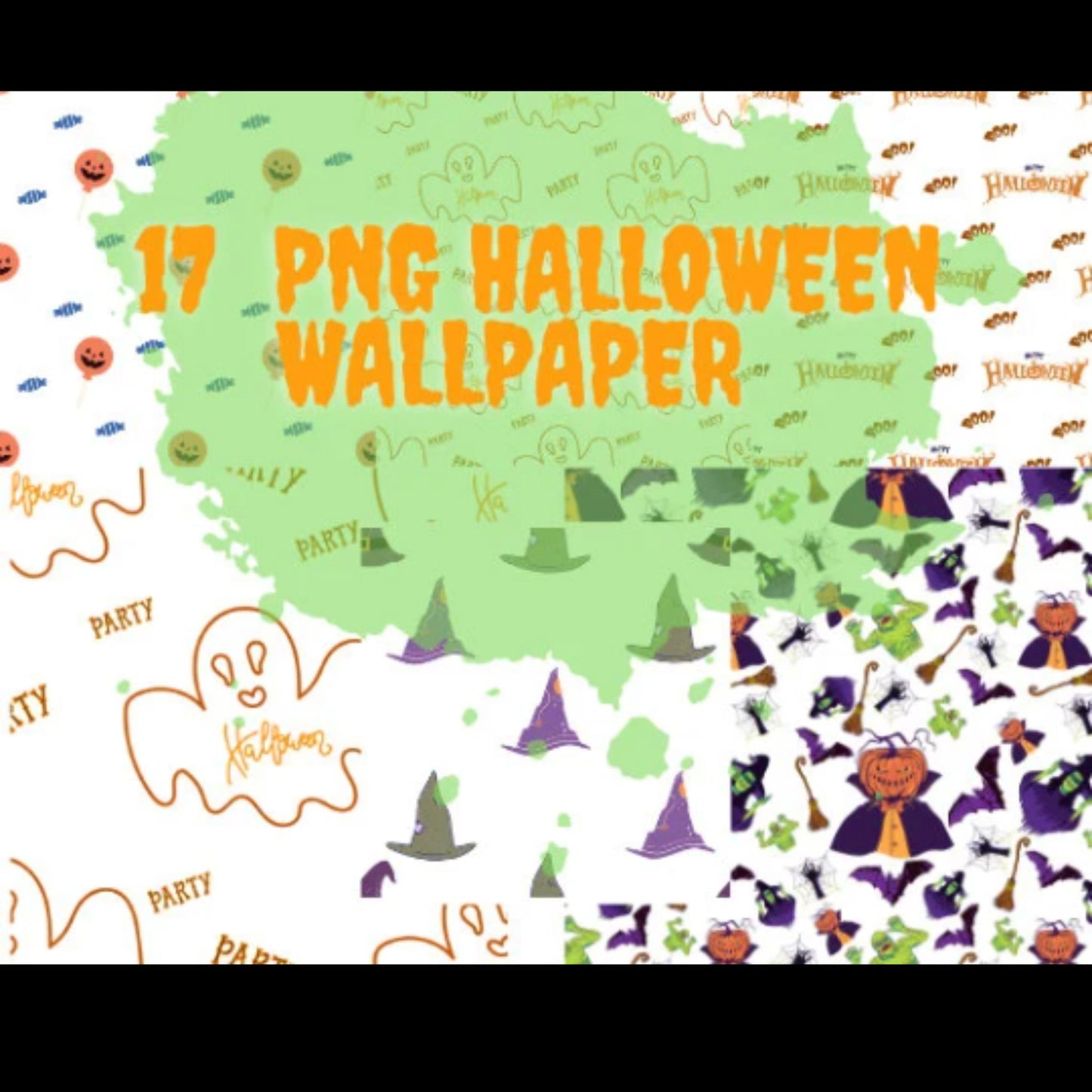 Halloween Wallpaper Designs Halloween Spooky designs, Halloween Gnomes, Halloween PNG Bundle designs, Spooky vibes, Dancing Skeletons Letters, Pumpkin faces png