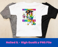 Rainbow Dabbing Unicorn Nailed It Kindergarten PNG