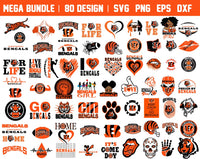Cincinnati Bengals SVG | Cincinnati Bengals | Family Supply Digitals