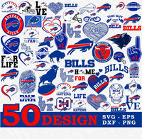 Buffalo Bills 50 Designs SVG | Family Supply Digitals