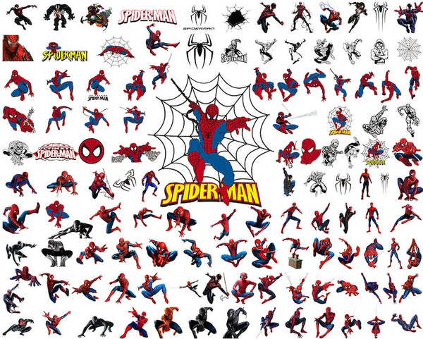 Spiderman Digital Mega 200 SVG bundle files
