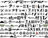 FortNite Digital Mega 500+ SVG bundle files