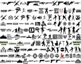 FortNite Digital Mega 500+ SVG bundle files