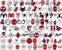 Spiderman Digital Mega 90 SVG bundle files