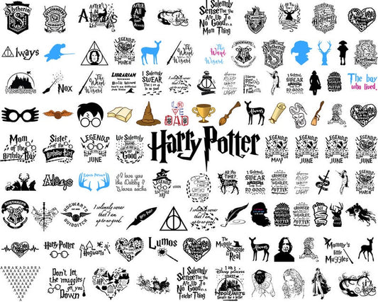 Harry Potter 4000+ Plus Mega SVG Bundle