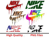 Nike Drip Sport logo Design 8 PNG files