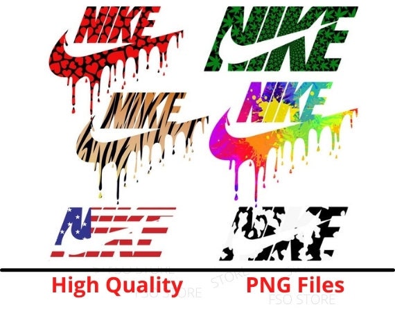 Nike Drip Sport logo Design 8 PNG files – Family Supply Digitals