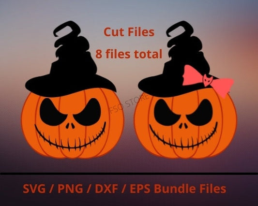 Pumpkin face svg bundle, Jack o lantern svg, Autumn clipart