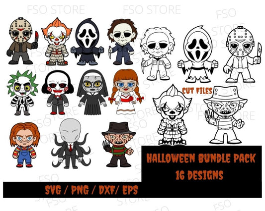 Movie Horror Bundle SVG Bundle