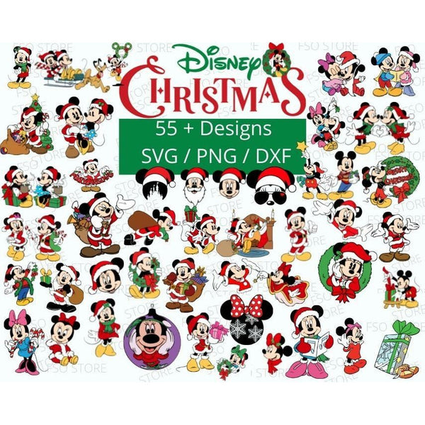 Disney Mickey Mouse Christmas | Mickey Mouse | Family Supply Digitals