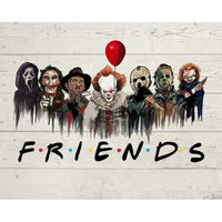 Halloween Horror Movie Killers, Scary Friends Png