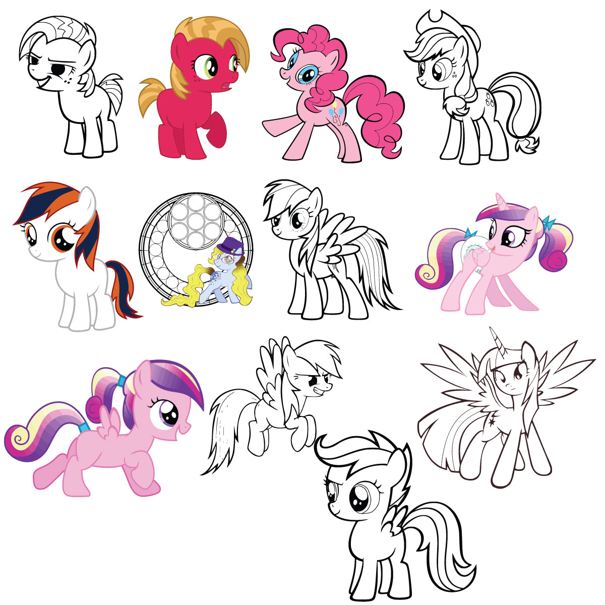 My Little Pony SVG bundle